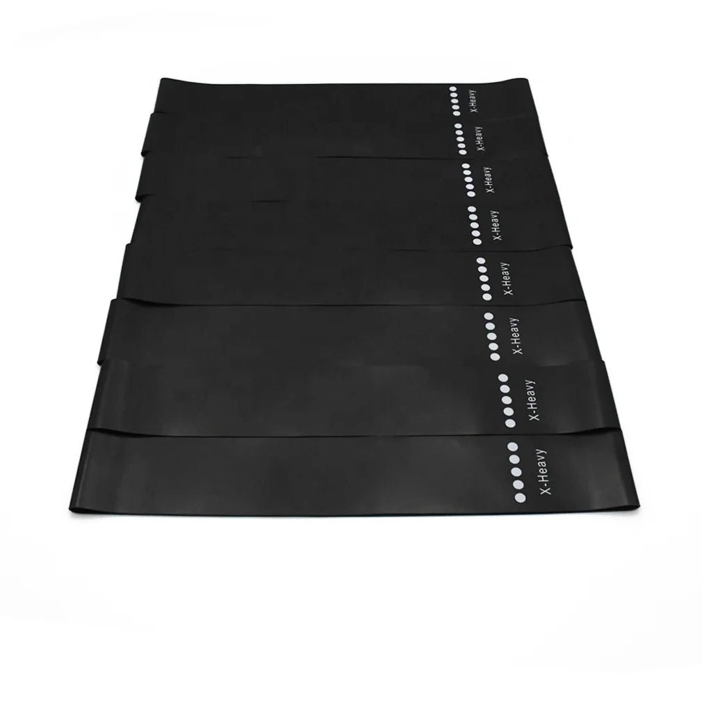 Elastic Stretch Yoga Workout Gym Fitness Bands Latex Loop Exercise Resistance Bands for Physical Therapy Fitness Body Building