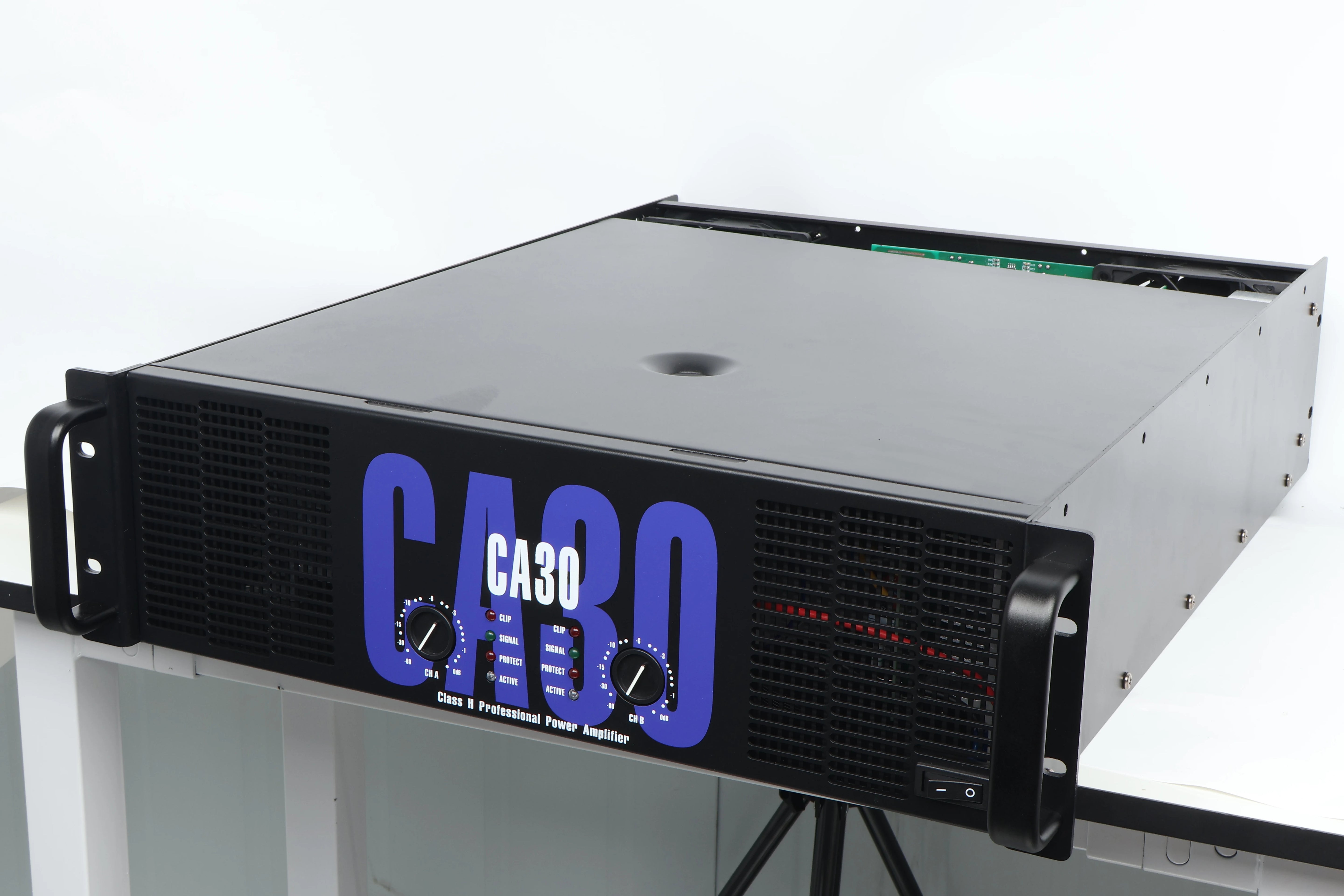 CA30 Good Quality Professional CA Amplifier CA30 3U Class H Amplifier 2 Channel Power Amplifier 1500W Amp for Music Stage