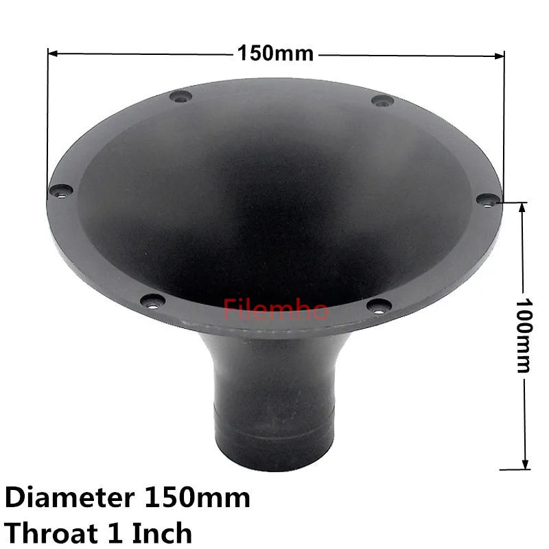 2PC Tweeter Speaker Horn 150/205mm Car HiFi Treble Accessories For Home Theater Professional Audio DJ Mixer Public Address