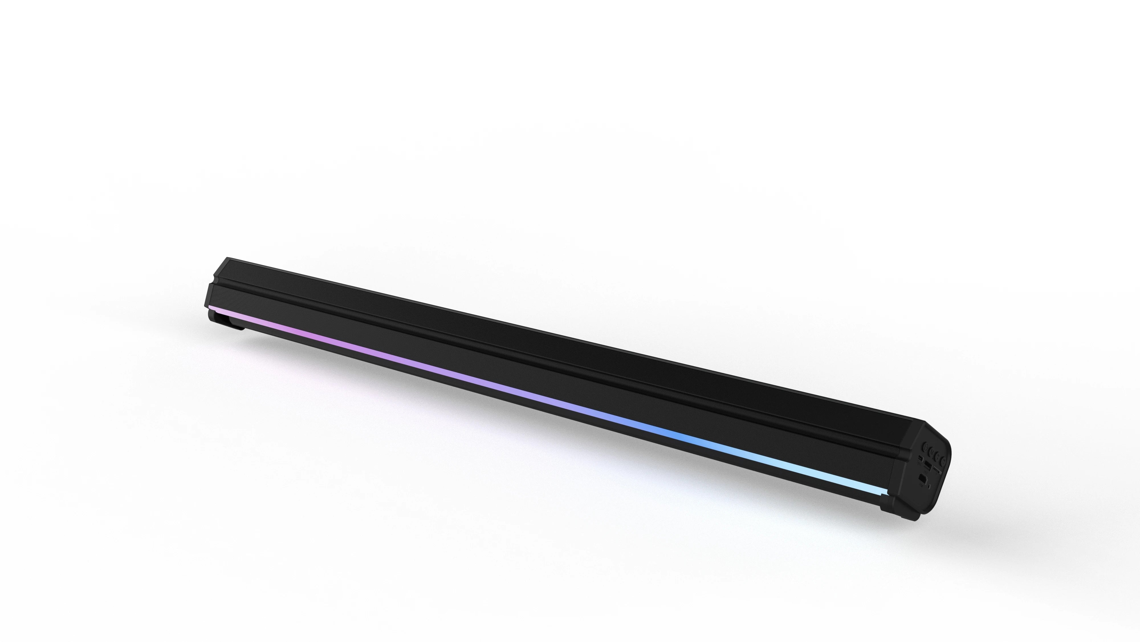 TV Soundbar with BT 5.3 Remote Wireless Speaker USB Desktop Laptop PC Gaming RGB Light Stereo Sound Sound Bar Subwoofer