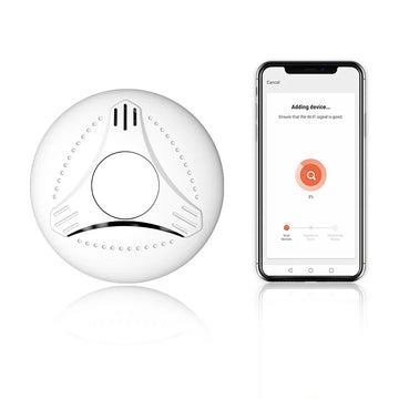 ANKA AJ-761 Security Alarms Home Industrial Residence Built-in WiFi Smart Home Tuya App Connection Wifi Smoke Detector