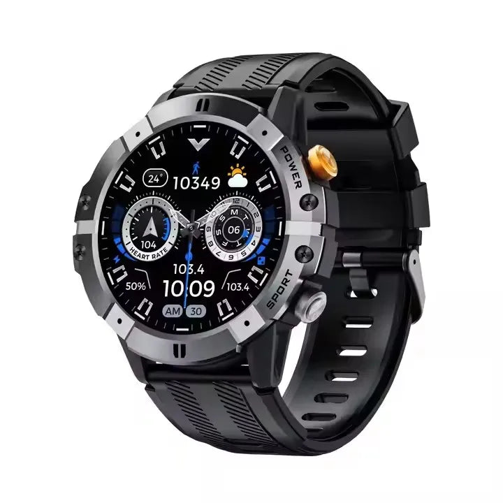 Outdoor Rugged Smartwatch C29 BT Calling Fitness Tracker Sleep Monitor Support Multi-sport Modes Smart Watches