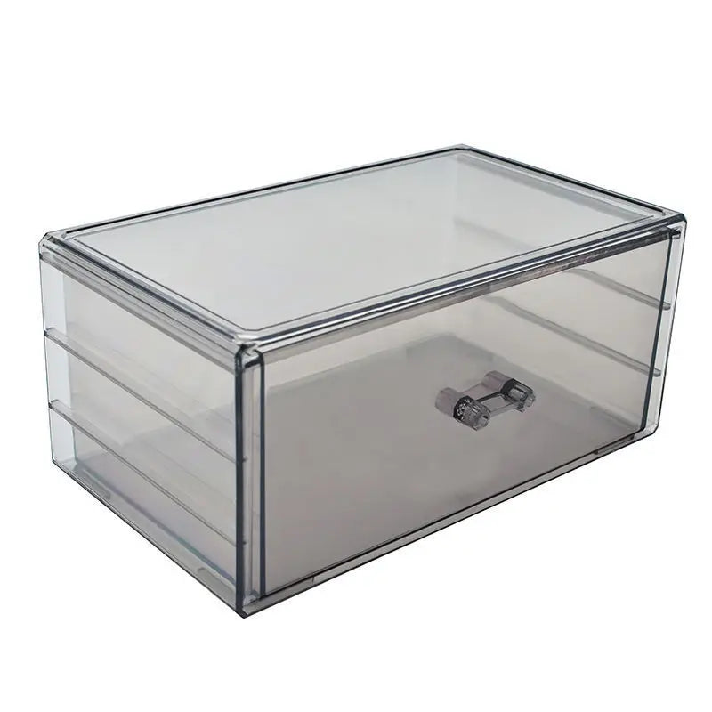 Cosmetics Beauty Supplies Acrylic Makeup Box Lipstick Jewelry Hair Accessories Makeup Brush Organizer Storage with Drawers