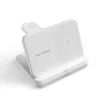 Desk 3 in 1 Wireless Charging Holder Induction 15W Wireless Chargers for Sumsung Dual Coil Foldable Wireless Charger Stand