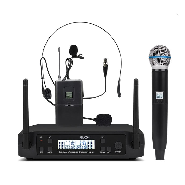 GLXD4 Wireless Microphone GLXD GLXD24 Studio Microphone Kit GLXD4 Beta 58A Handheld Micro GLXD4 GLXD24/Handheld/Lavalier