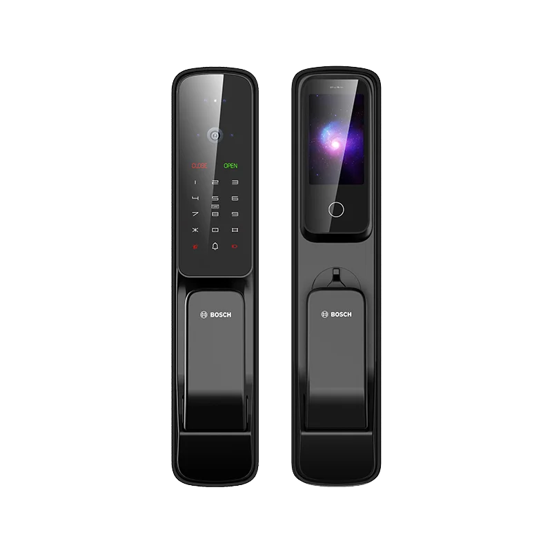 Bosch Fully Automatic Smart Lock EL400Vf Video Face Recognition Fingerprint & Password Door Key Access WiFi Cloud Home Security