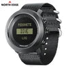 NORTH EDGE APACHE-D New Free Diving Outdoor Sports Watch for Men 10ATM Waterproof Nylon Altimeter Barometer Compass Alarm Clock