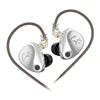 KZ Castor in Ear HiFi Earphone 2DD Dynamic High-End Tunable Balanced Armature Earphones Monitor Wired Earphones With Mic Earbuds