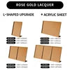 Practical Metal Desktop Menu Display Poster Board Business Card Stand for Store Office Table Decoration Accessory