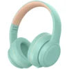 ESON HiFi Stereo  Headset Pink On-Ear Over-Ear ANC Soft Gaming Wireless Noise Cancelling Headphones Microphone Foldable