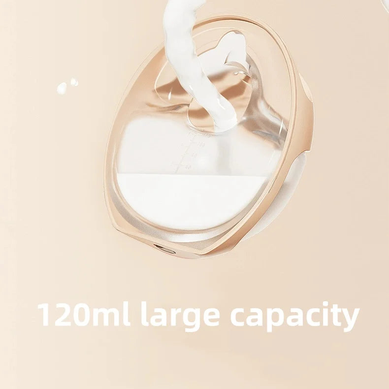 YOUHA Wholesale Portable Wearable Manual Breast Pump BPA Free Silicone Milk Collector Food Grade Suction Breastfeeding
