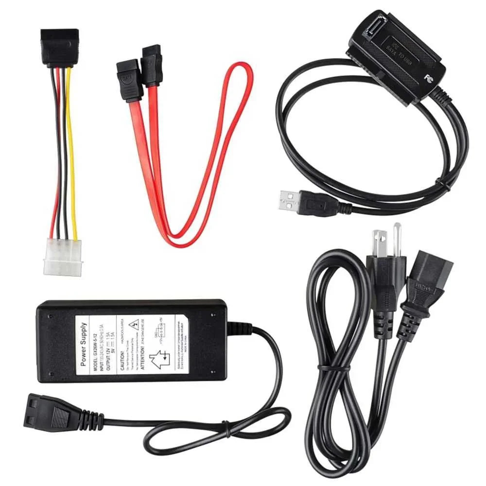 GDL USB 2.0 to SATA IDE Converter for 3.5 and 2.5 Hard Drives Portable USB Gadgets
