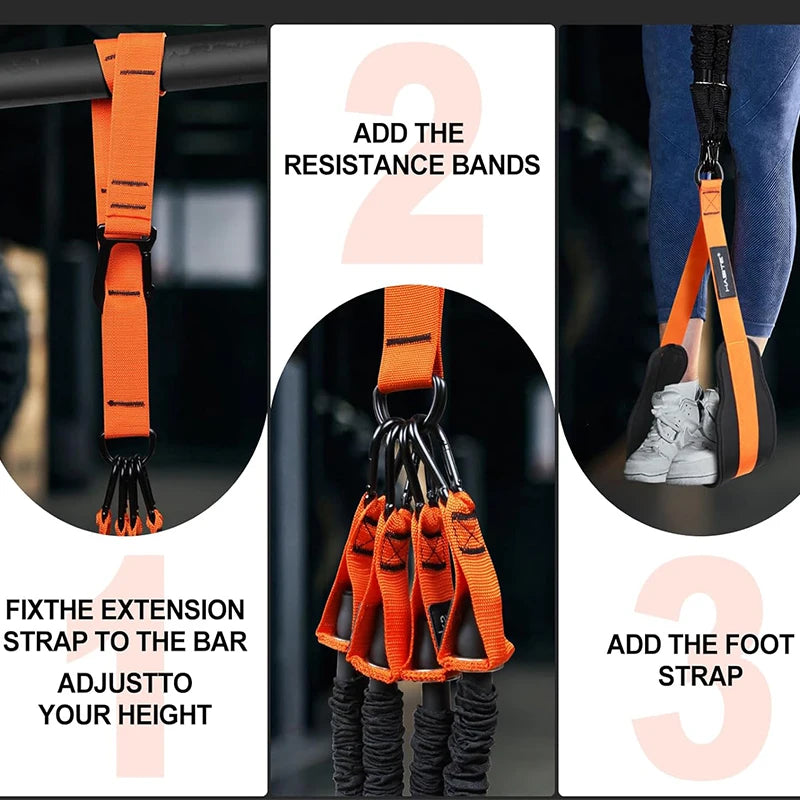 Fitness Body Building Twister Arm Trainer Resistance Fitness Bands Home Gyms Equipment Pull - up Assist Band Products Supplier