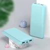 Wholesale Power Banks 10000mAh Printed Custom Logo Gift Thin Portable Dual USB Output Interface Mobile Phone Charger Power Bank