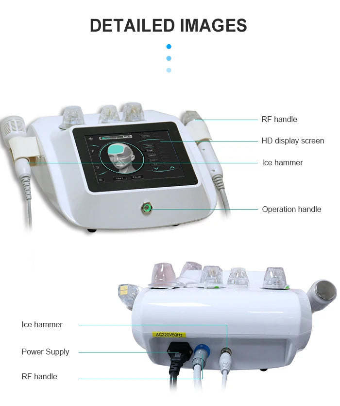 2026 New Gold Plated Needle Skin Tightener Anti-Aging Scar Removal Wrinkle Acne Reducer Pore Minimizer for Face Body Smooth Skin