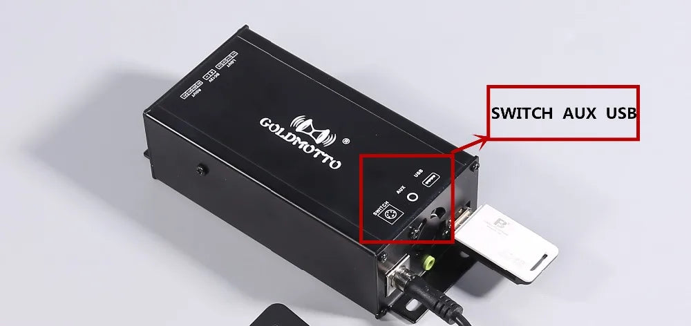 12V  Audio Amplifier  Motorcycle  Radio Speakers MP3 Player Bluetooth-Compatible For  ATV UTV Scooter FM USB Music Sound System