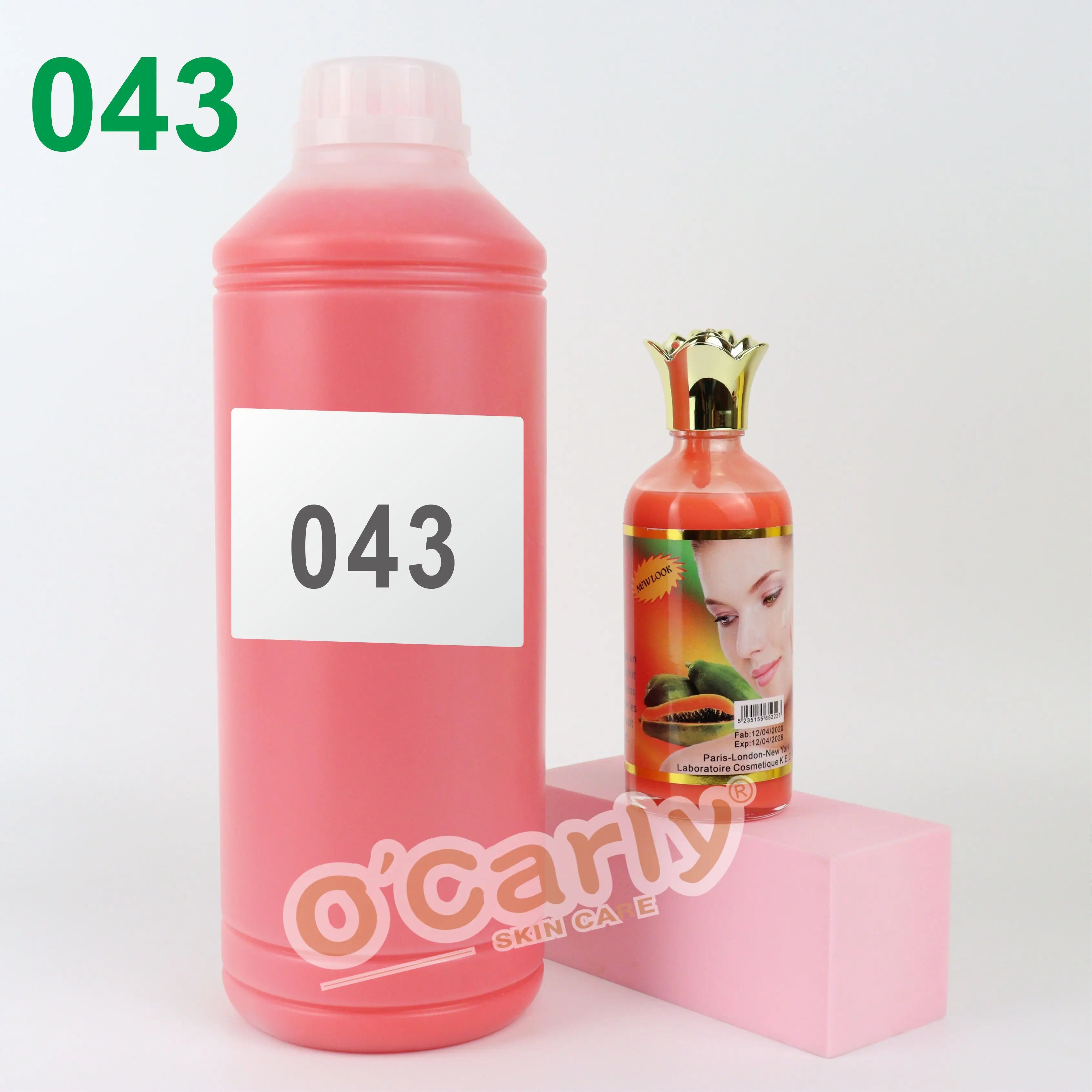 1 Litre Organic Kojic Acid and Collagen Serum Glycerin-Based Face Whitening and Anti-Aging Pore Minimizer for Dark Skin