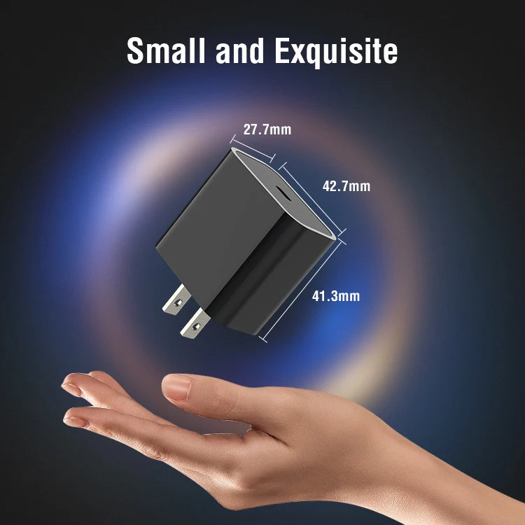 Us Stock Plug Pd3.0 Qc3.0 20W Type C Port Fast Charging Adapter Mobile Phone Chargers for Iphone 12 13 14 15 16 17 Wall  Charger