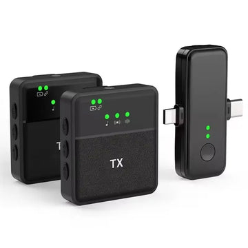 Wholesale SX31 Wireless Microphone 3 in 1 Professional Lavalier 2.4GHz Vlog Mini Wireless Microphone for Mobile Phone