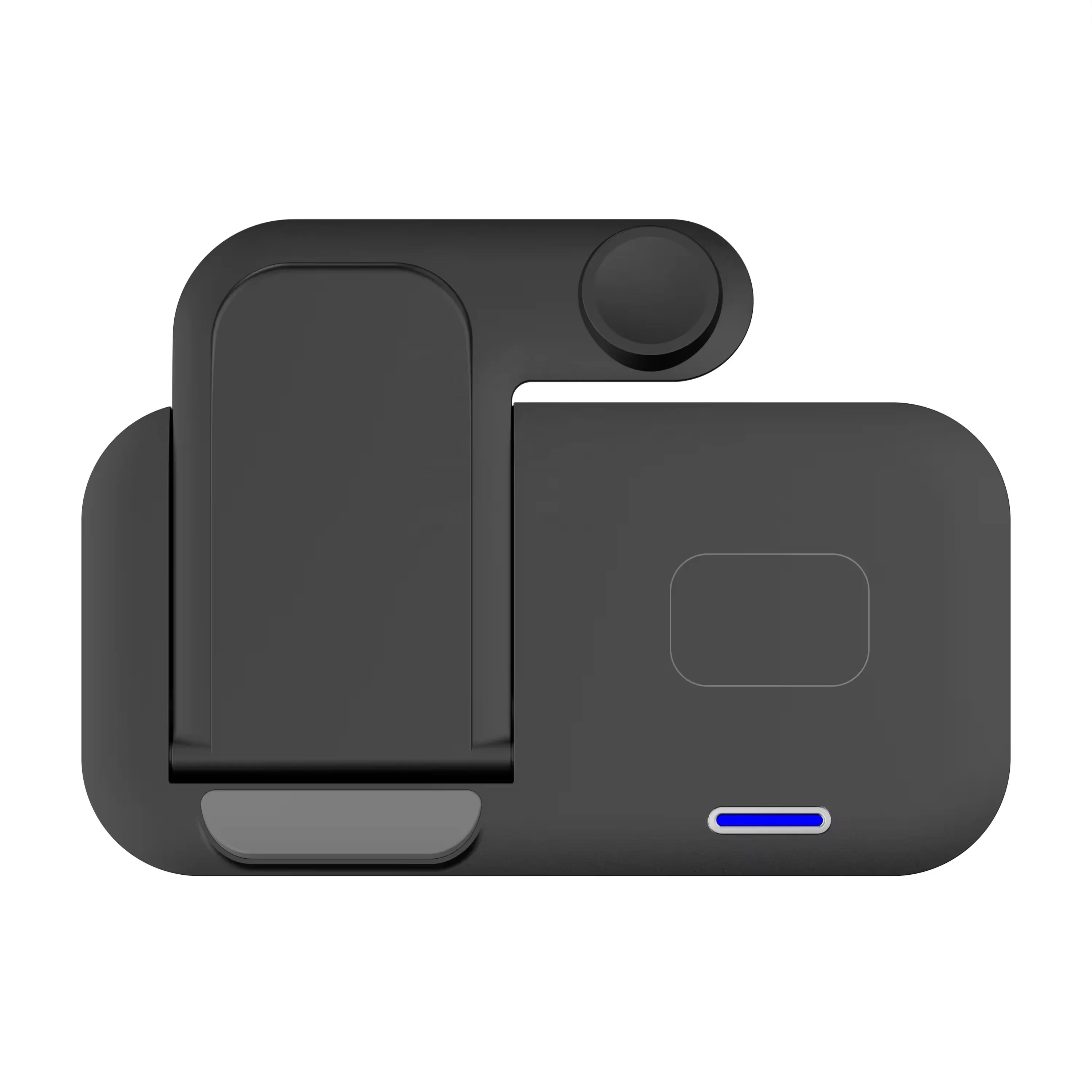 2025  Multifunction  Foldable Wireless Charger  15W 3 in 1  Fast Portable  Charging Station for Mobile Phone/earphone/watch