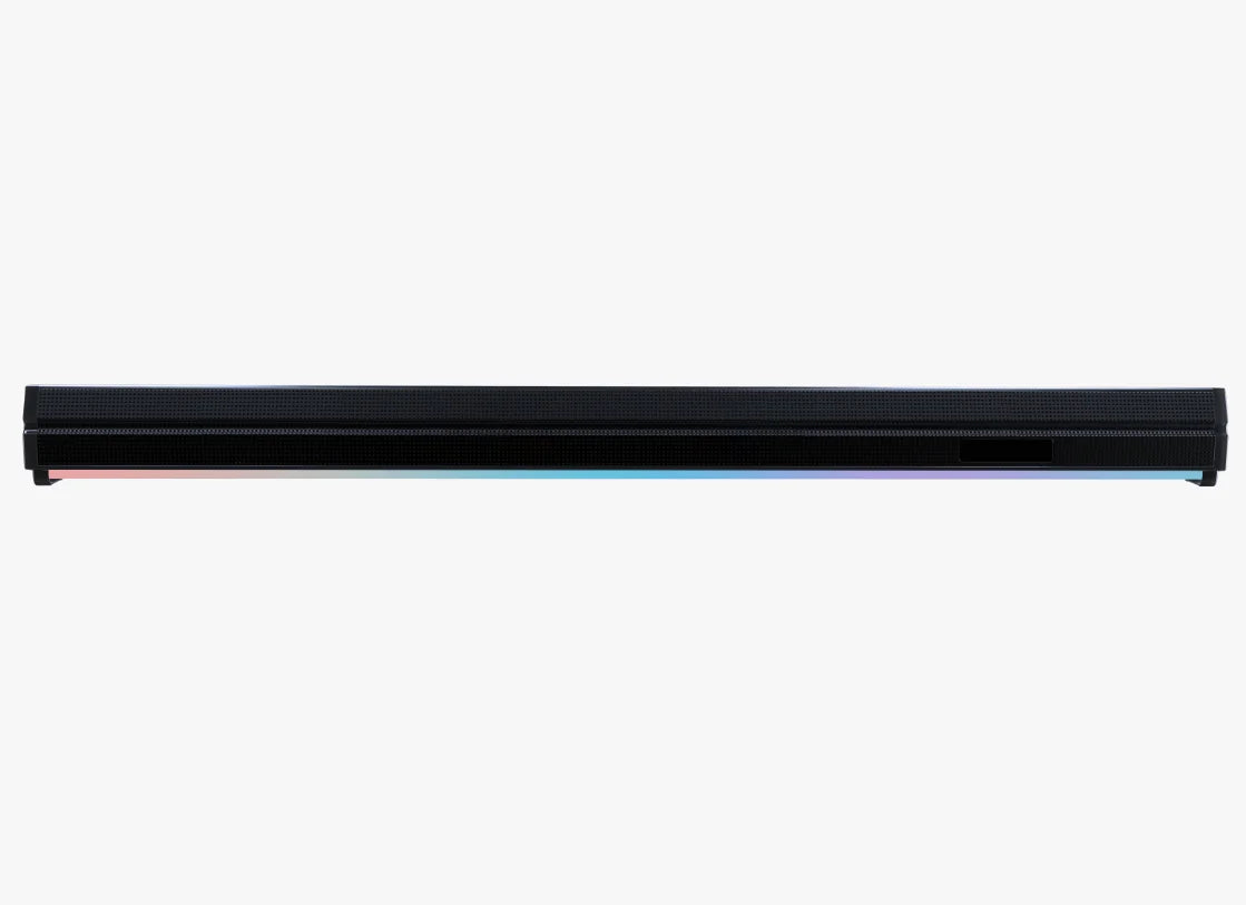 TV Soundbar with BT 5.3 Remote Wireless Speaker USB Desktop Laptop PC Gaming RGB Light Stereo Sound Sound Bar Subwoofer