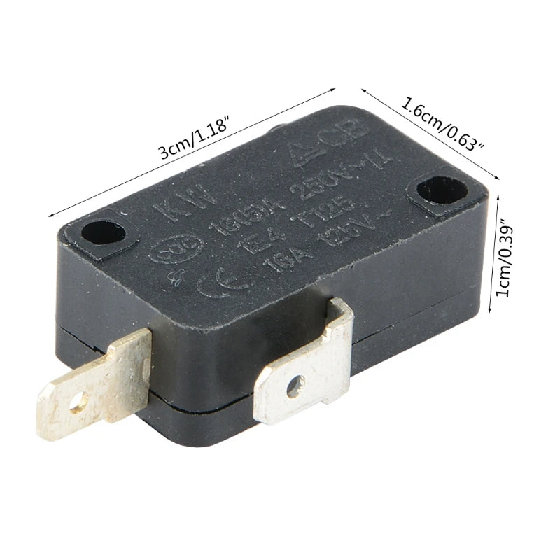Microwave Oven Door Micro Washing Machine Rice Cooker Pot Micro 2pins Micro Switches 16A 250V Home Tools
