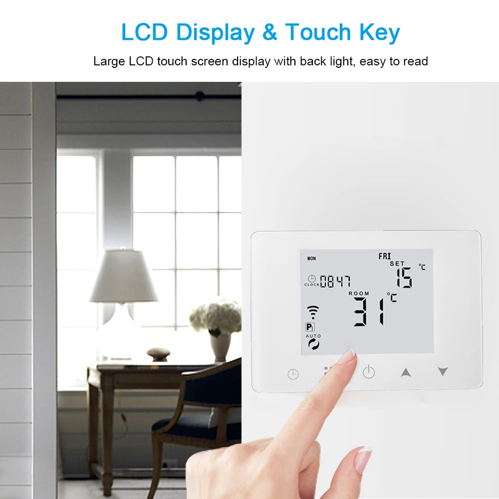 Wireless Temperature Sensor Add on for Smart Radiator Thermostats Easy DIY Installation