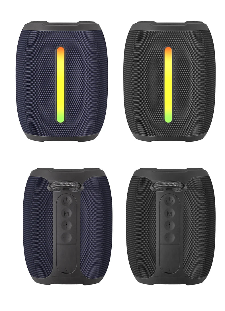 Portable Outdoor 5W IPX7 Waterproof Mini Caixinha De Som Audio Parlantes  Speakers With TF AUX TWS