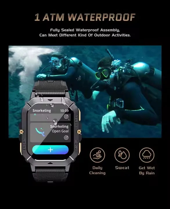New Fashion Smartwatch C28 Man Women with Heart Rate Sport Smart Watches Bracelets 1ATM Waterproof Fitness Tracker Dafit App