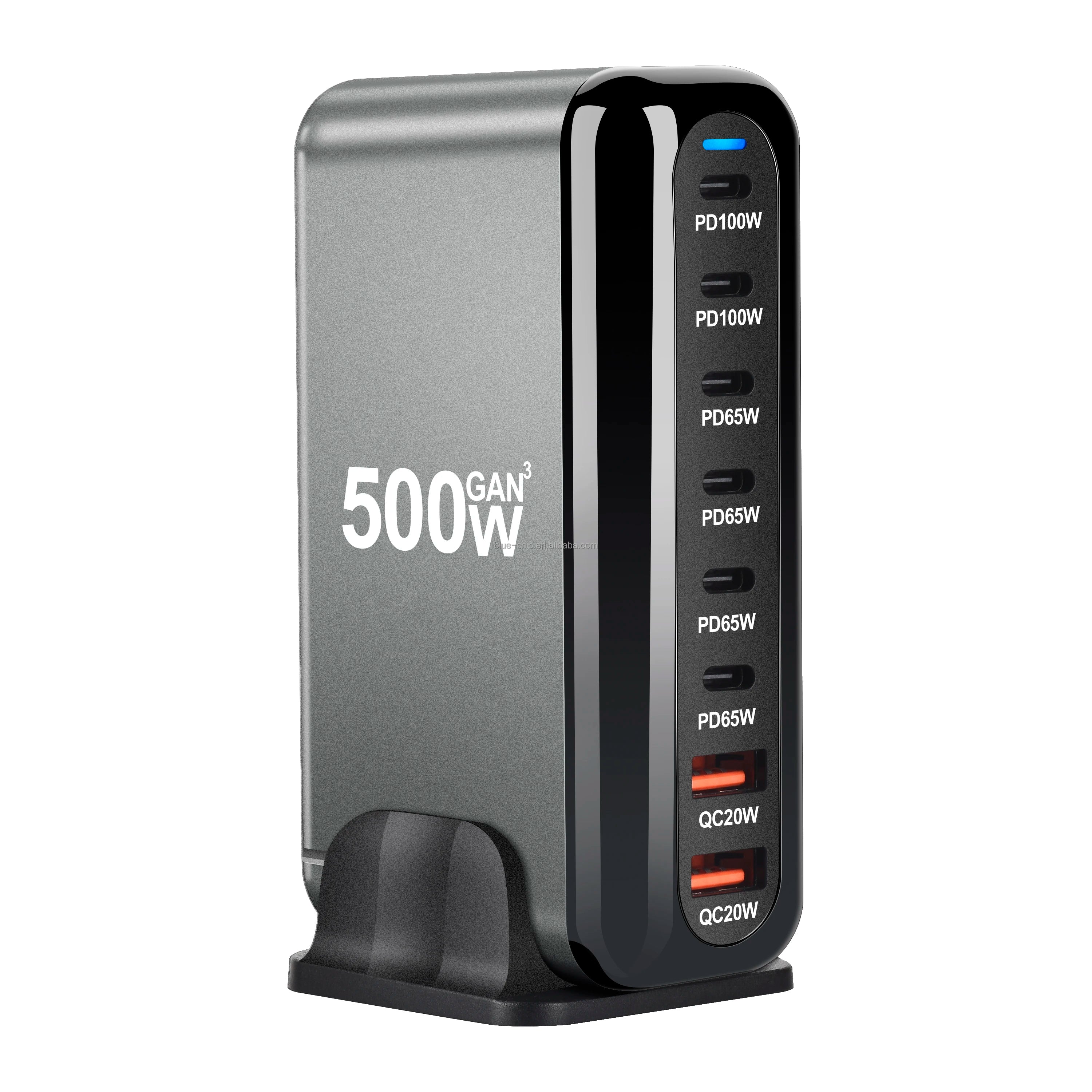 500W Gan Wholesale Multi Universal Wall Uk Strong Complete Mobile Usb Fast Charging Adapter Type C Cell Phone Charger Plug