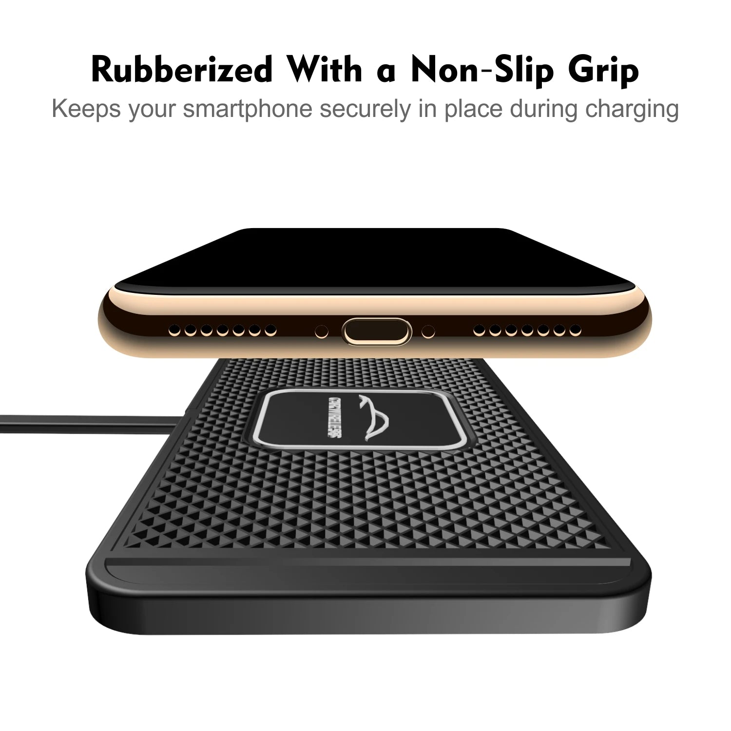 Car Wireless Charger Silicone Pad Mobile Phone Induction Wireless Chargers 2024 New DIY for Iphone for Samsungfor Xiaomi A1