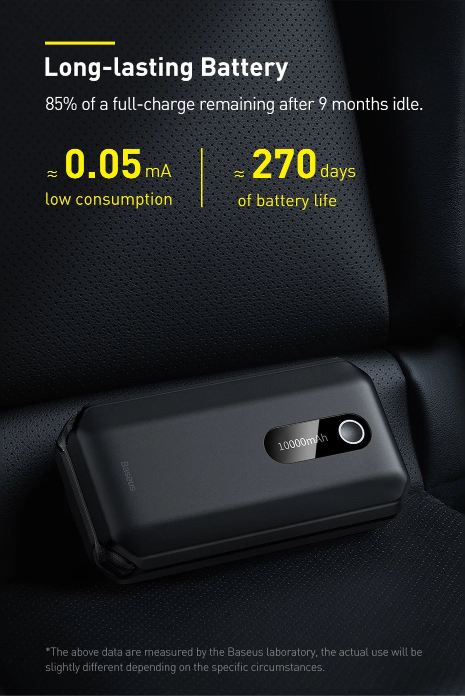 Baseus Car Jump Starter Power Bank 2000A / 1000A 12V Portable Battery Charger Auto 12V Emergency Booster Starting Device