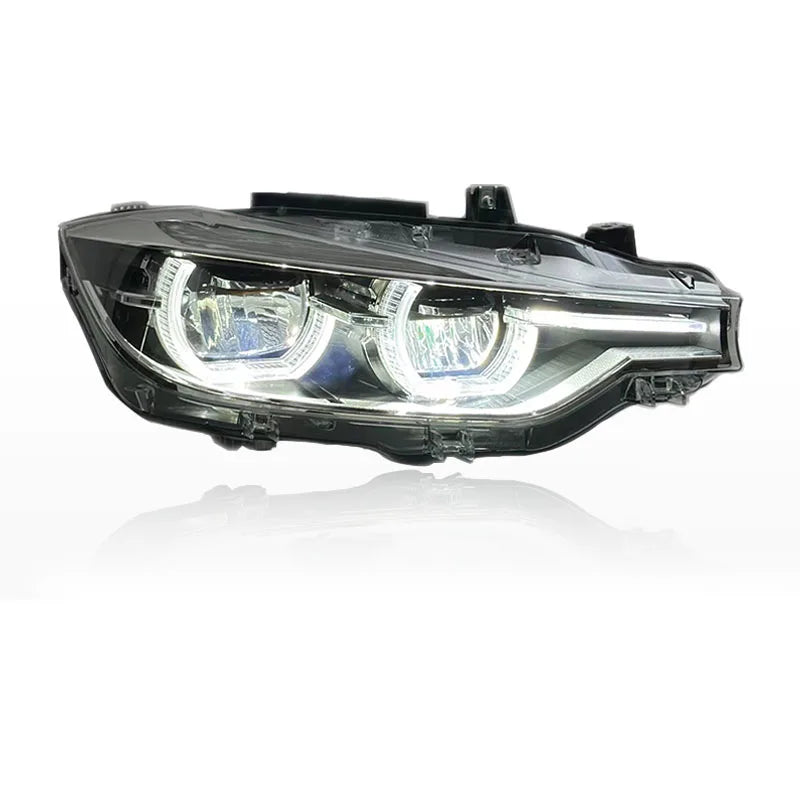 SJC New Design New Exclusive Product Ikon Headlight for F30 F35 2013-2018 LED Head Lamp Dual-color Daytime Running Lights
