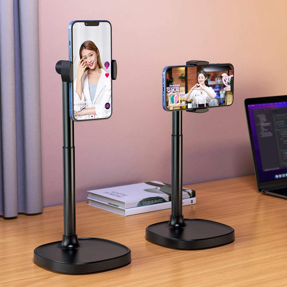 JOPREE X66 Adjustable Foldable Support Table Portable Desktop Stand Mount for Mobile Phones Video Other Devices Made Alloy Metal