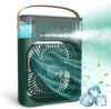 OEM Ingunar Portable Air Conditioners Fan, Air Cooler Humidifier Fan With 7 Colors LED Light Desktop Air Cooler Fan, Portatil