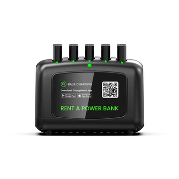 Electronic  Mobile Phone Station  for 5 Slots Renting Sharing Charging  Power Banks Mobile Charging Station Portable Machine