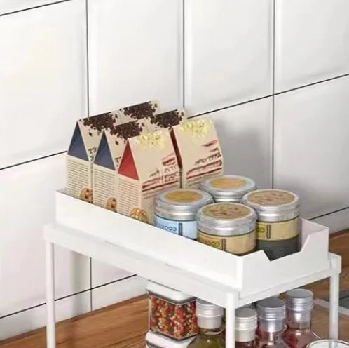 Kitchen Storage Racks Bathroom Shelf Kitchen Organizers and Storage Holders Racks Bathroom Shelf  2 Tier Storage Rack