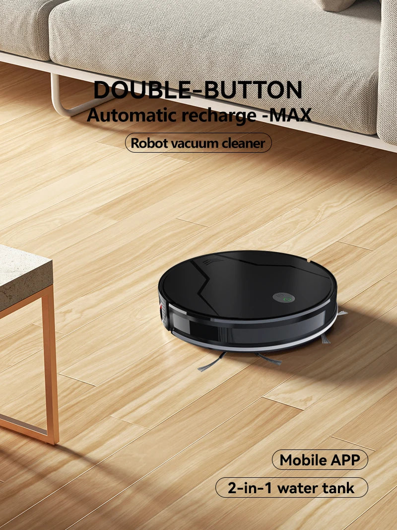New Product  for Home & Office Floor Cleaning Dry and Wet 3500PA Strong Suction Pet Hair Tuya APP Robot Vacuum Cleaner