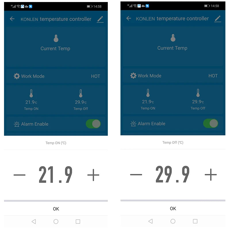 WIFI Tuya Temperature Sensor Heater Freezer Controller Digital Thermometer Monitor Alarm Remote Control Thermostat Smart Life