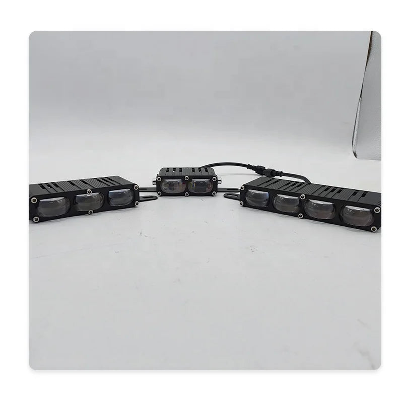 High Power With Fan Car Spotlights Led Grille Lights Fog Work Light External Auxiliary Lights Off-road Vehicle SUV Truck