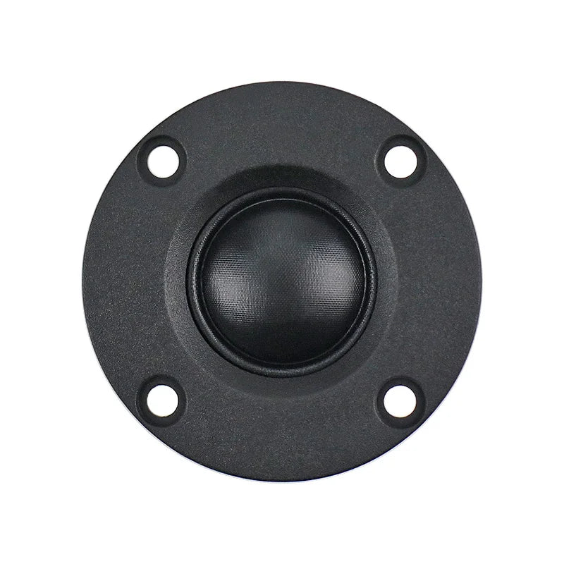 1 Inch Tweeter Speaker 6 ohm 30W Hifi Soft Dome Silk Film Treble Loudspeaker Neodymium Toothed aluminum heat sink 2pcs