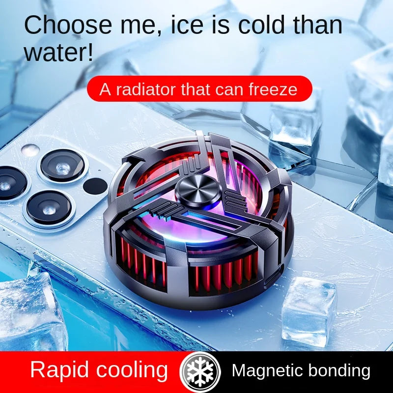 New AL02 Mobile Phone Icing Radiator Semiconductor Magnetic Cooler with Anchor Product Category Mobile Phone Holders