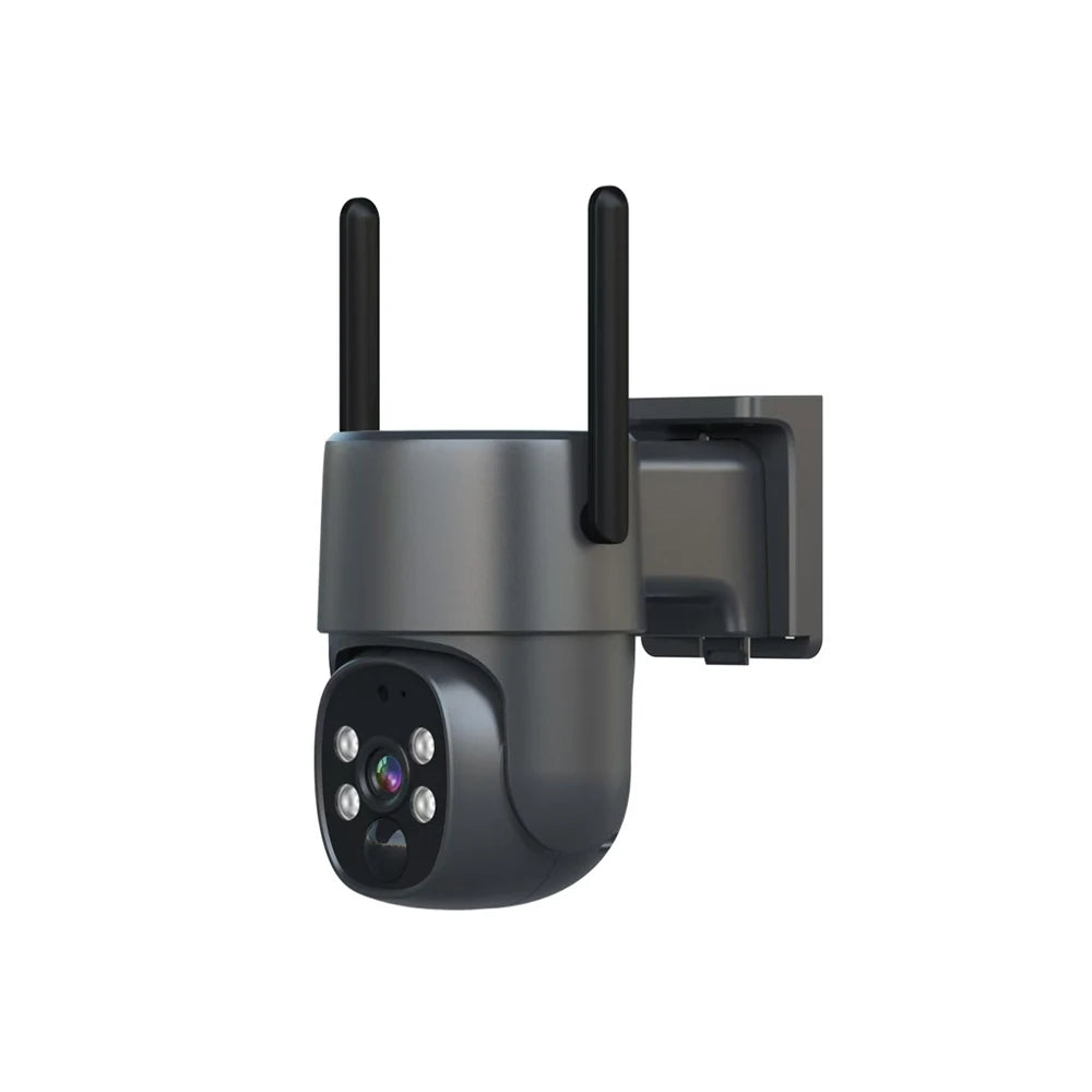 New Arrival Home Security System 4mp Solar Camera Single Lens 4g Sim Card Ptz Eseecloud App Remote Control Pan-tilt Cloud Ip