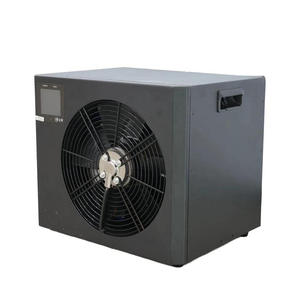 LG-CY1000 Indoor Outdoor Ice Bath Tub Chiller - Compressor Refrigeration Pure Titanium Coil Evaporator Aquarium Cooling