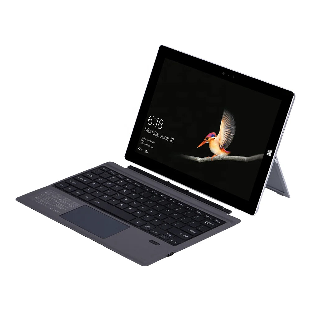 New Surface Pro6/7/5/4/3 Dedicated Full Size Scissor Switch 78-Key Wireless Keyboard 7-RGB Backlit Cover USB-C Interface