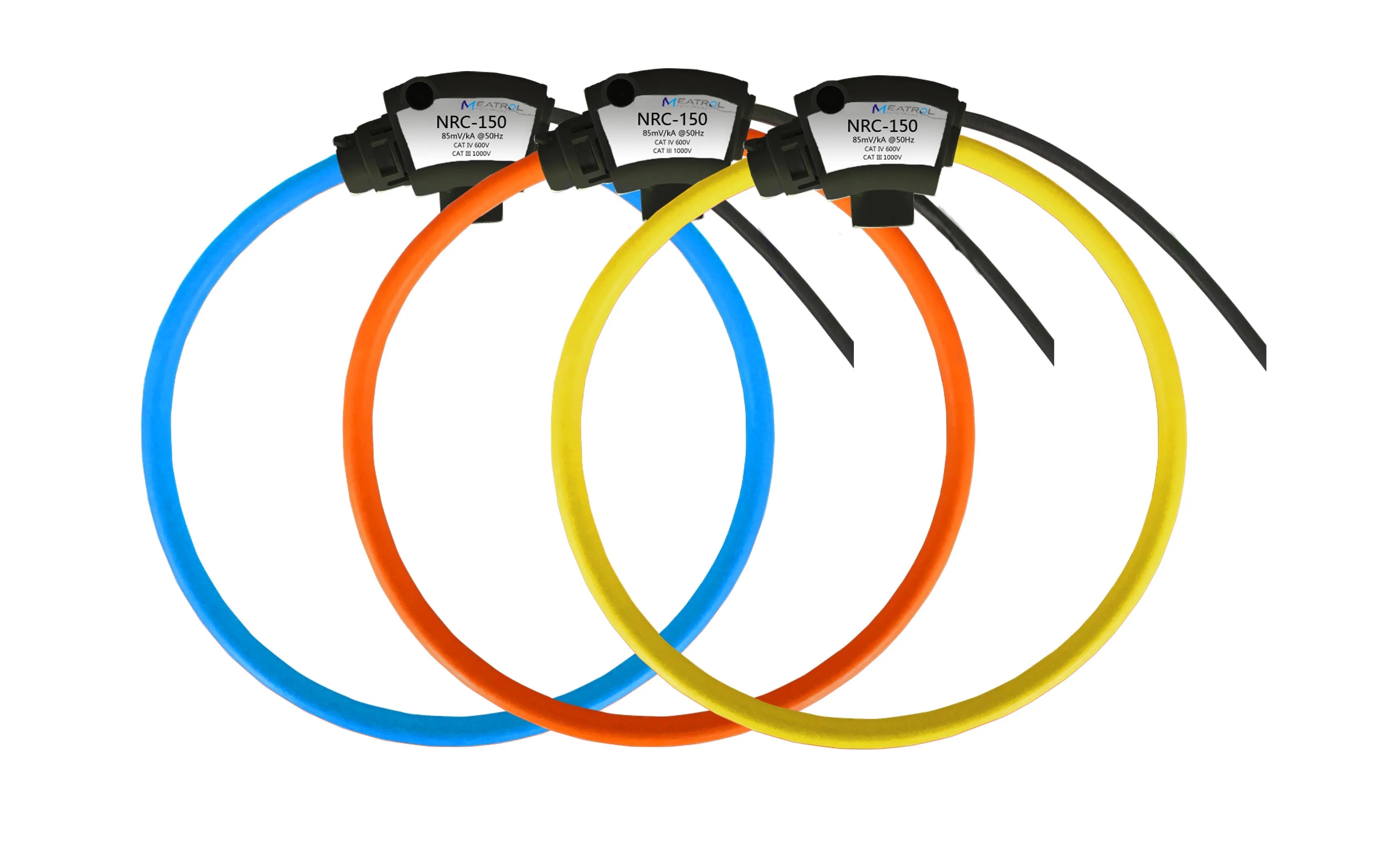 MEATROL NRC High accuracy 0.5% High Accuracy Flexible Rogowski Coil current transformer AC Rogowski Sensor 100A