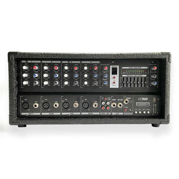 EB4 Portable 4-Channel Mixer Amplifiers Mixing Console Four Channel with Built-in Blueteeth and Recording Function