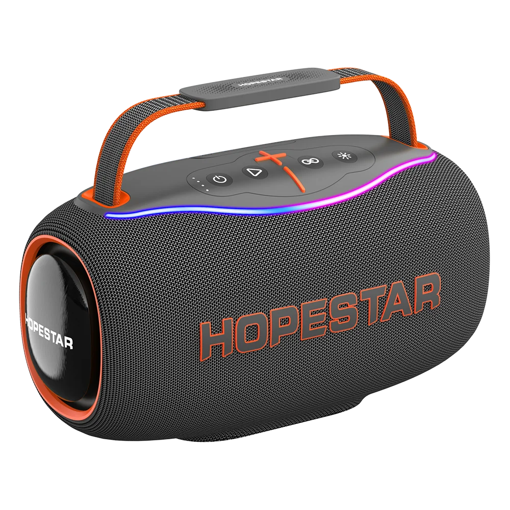 Hopestar H80 Portable Wireless MP3 Loudspeaker with Heavy Bass Waterproof Outdoor Soundbar for Computer Use New