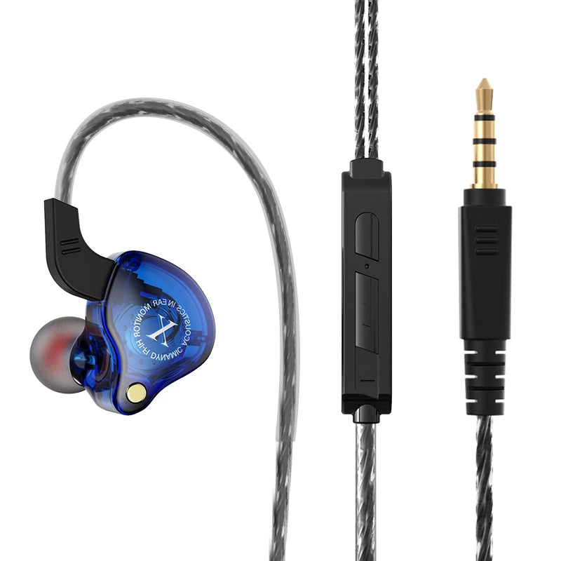 Hifi Wired Earphone Bass Headphones Noise Reduction Sport Earphones 3.5mm Wired Gaming Headset for Redmi Note 8 Umidigi A5  Pro