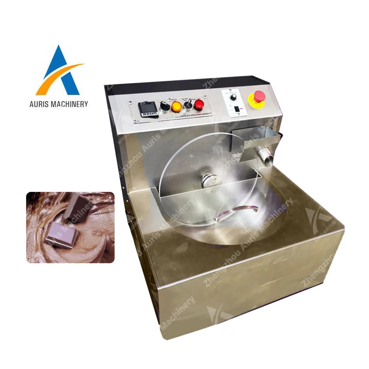Mini Size Low Price Small Home Chocolate Tempering Machine 8kg  15kg Chocolate bar Making Machine for Sale